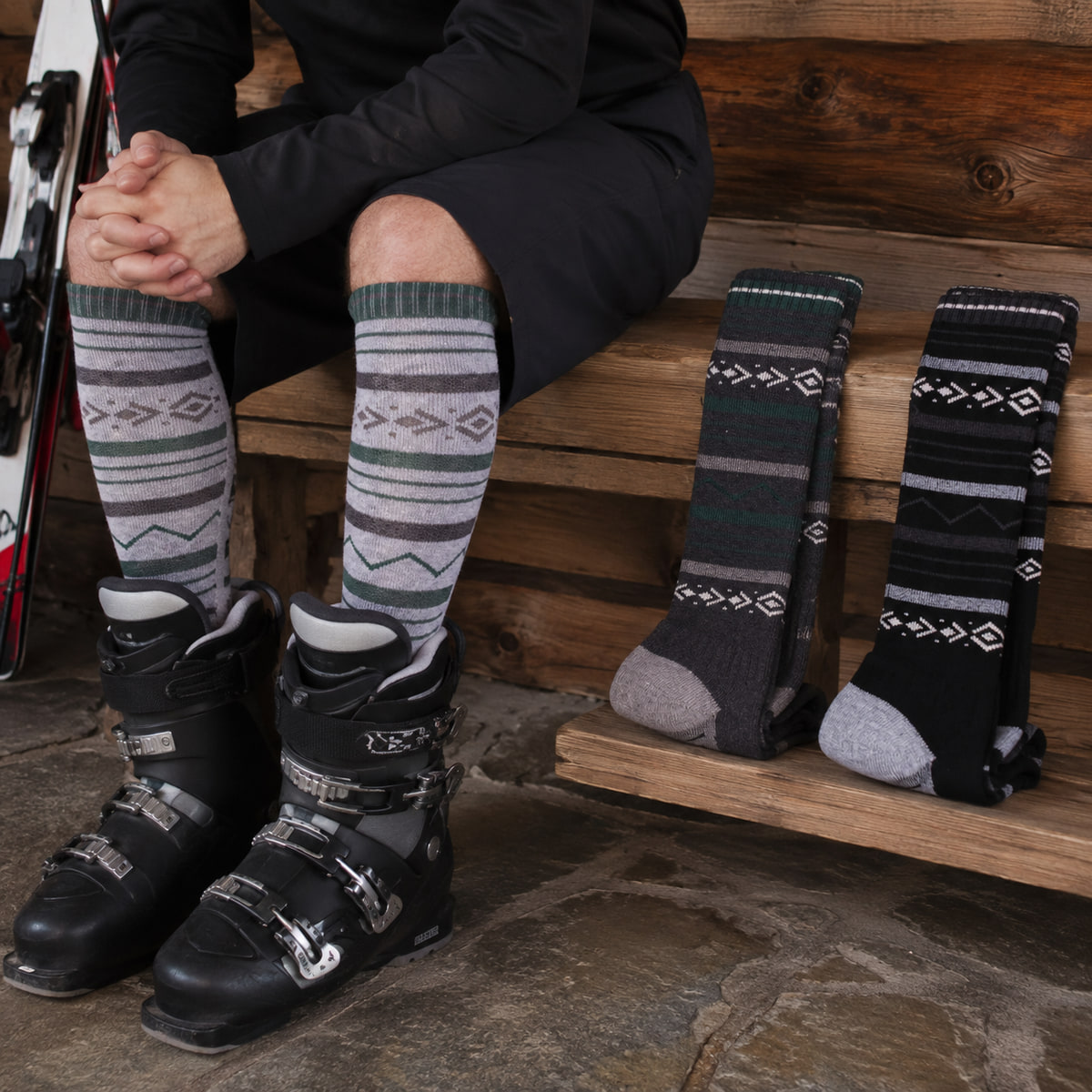 Erkekler için Merinos Yünü Diz - Thermal Sock Winter incelemesi ve fiyatı
