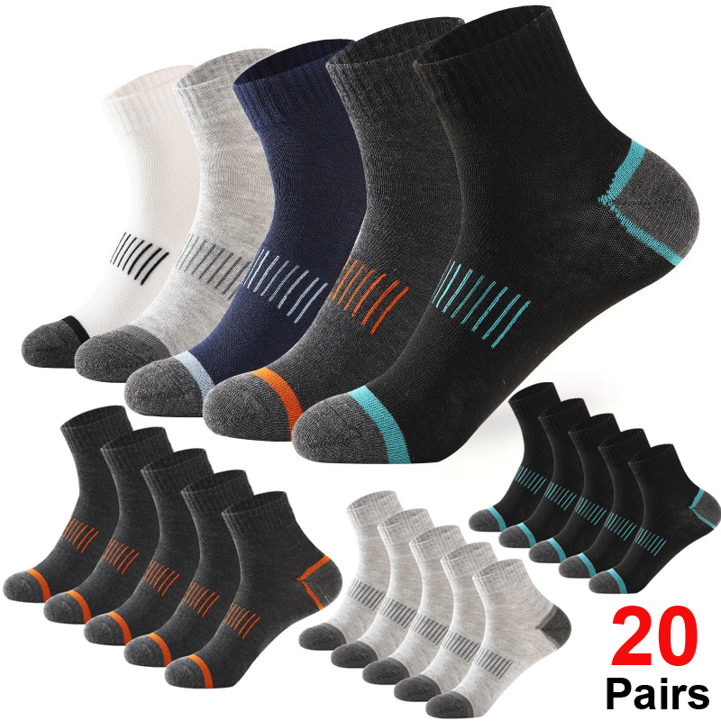20 çift erkek pamuklu çorap se - Athletic Sock Cushion incelemesi ve fiyatı