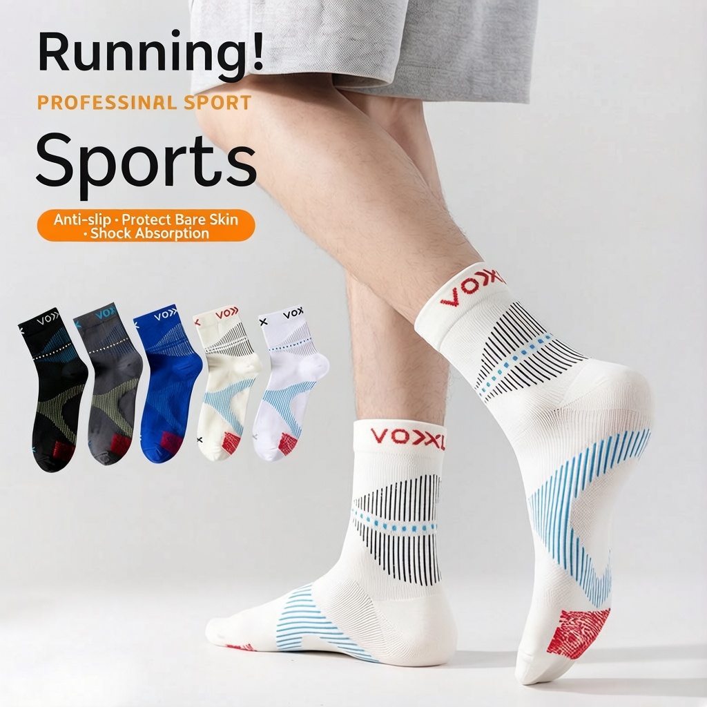 WRELS 1/2/3 Çift Koşu Spor Çor - Athletic Sock Cushion incelemesi ve fiyatı
