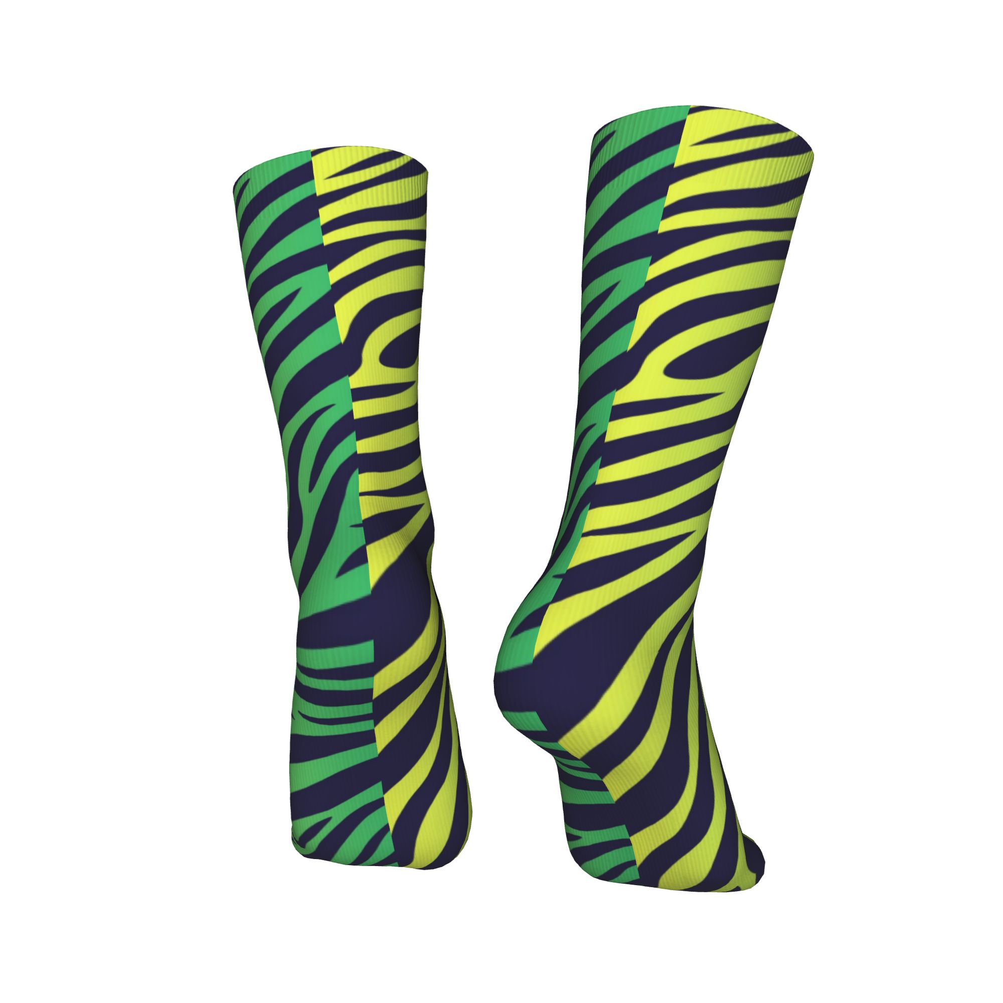Renkli Kaplan Zebra Deri Desen - Dress Sock Men incelemesi ve fiyatı